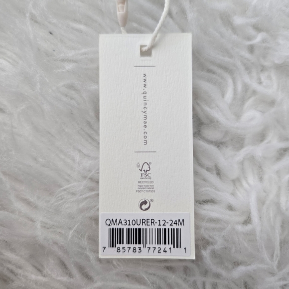 Quincy Mae Bunny Bonnet in Dahlia. Size 12-24M. New.Featuring the sweetest flop - Picture 8 of 9